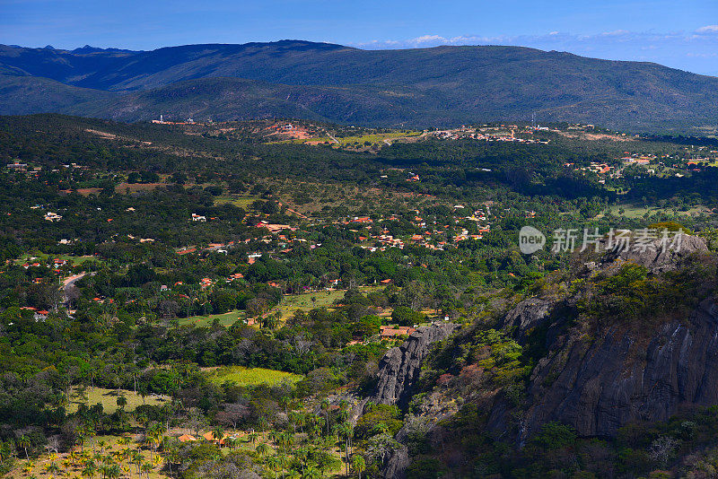 A view from the road just outside the Serra do Cipó National Park